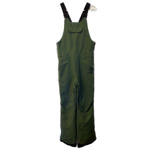NWOT Women’s Neutral Green Medium Rip Zone Daybreak Insulated Bib Snow Pants